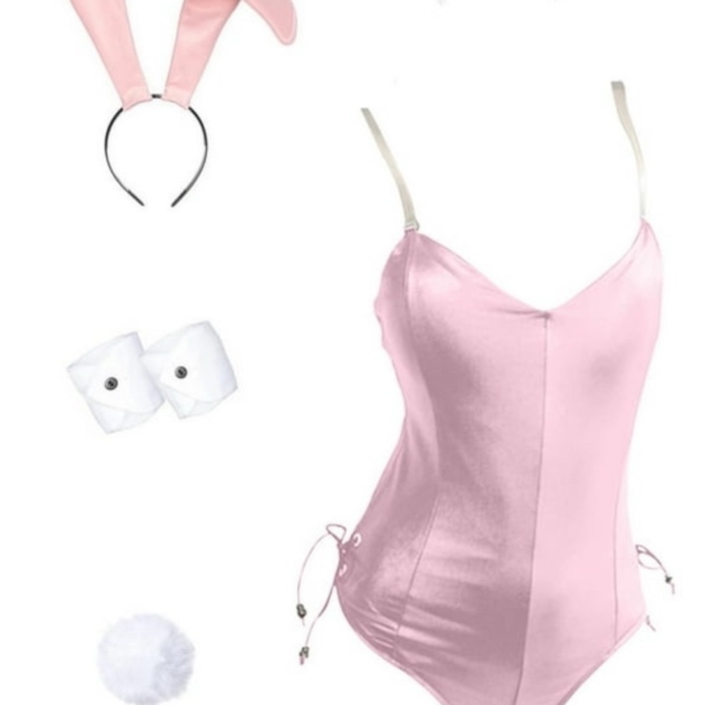 Pink playboy Bunny Costume